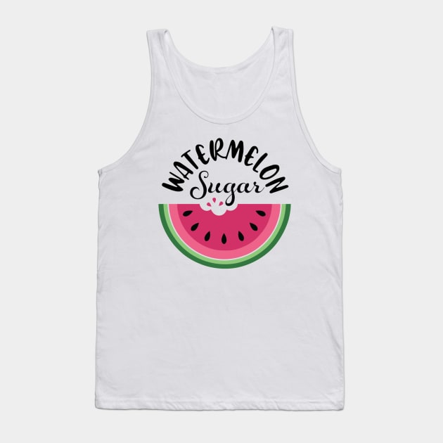 Watermelon Sugar Summer Tank Top by SabrinaEgger